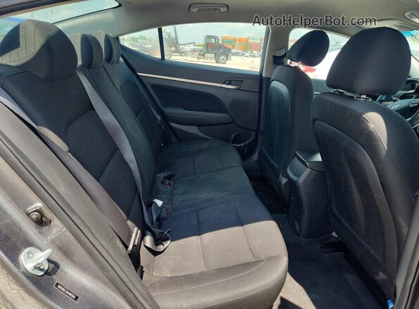 5NPD84LF3KH485564 2019 HYUNDAI ELANTRA Gray 