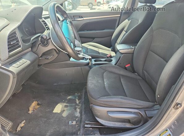 5NPD84LF3KH485564 2019 HYUNDAI ELANTRA Gray 