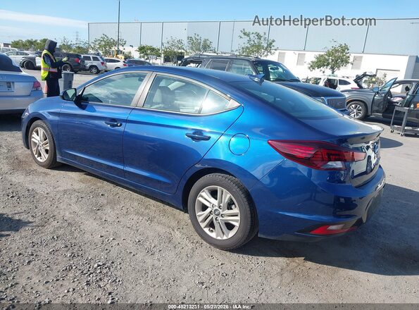 5NPD84LF3LH525398 2020 HYUNDAI ELANTRA Blue 