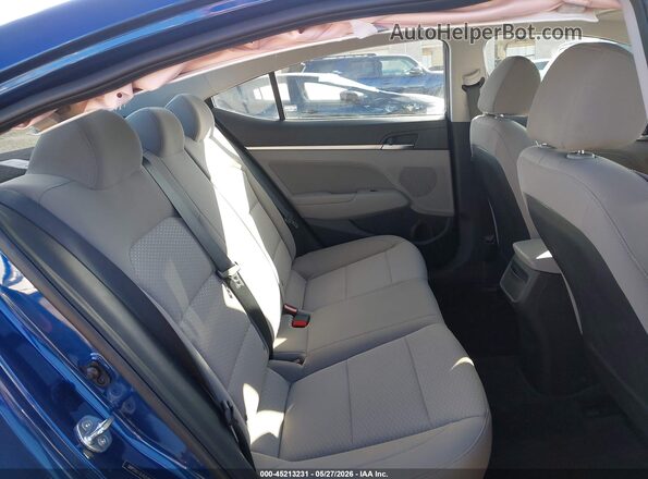 5NPD84LF3LH525398 2020 HYUNDAI ELANTRA Blue 