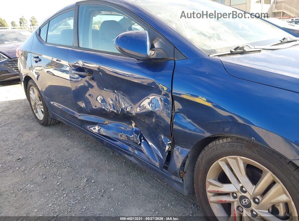 5NPD84LF3LH525398 2020 HYUNDAI ELANTRA Blue 