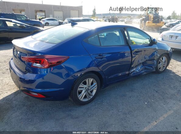 5NPD84LF3LH525398 2020 HYUNDAI ELANTRA Blue 