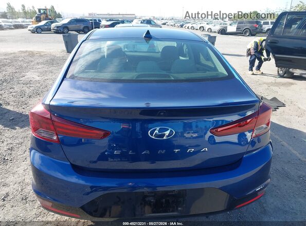 5NPD84LF3LH525398 2020 HYUNDAI ELANTRA Blue 