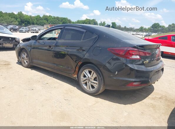 5NPD84LF3LH584631 2020 HYUNDAI ELANTRA Black უკანა მარცხენა