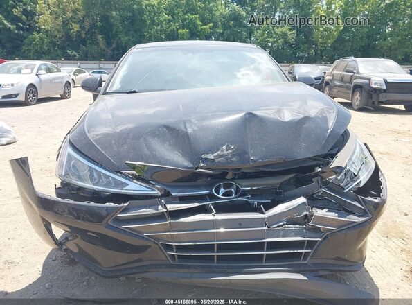 5NPD84LF3LH584631 2020 HYUNDAI ELANTRA Black წინა ხედი