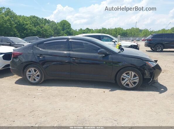 5NPD84LF3LH584631 2020 HYUNDAI ELANTRA Black უკანა სალონის ხედი