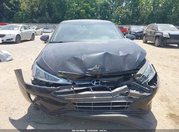 5NPD84LF3LH584631 2020 HYUNDAI ELANTRA Black ხელსაწყოთა პანელის ხედი
