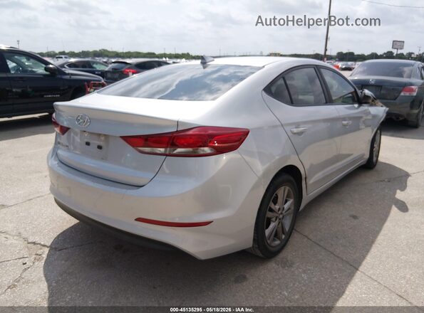 5NPD84LF4HH015214 2017 HYUNDAI ELANTRA Silver Rear right