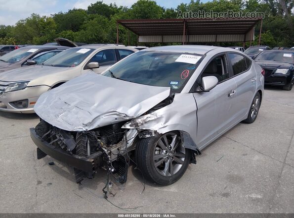 5NPD84LF4HH015214 2017 HYUNDAI ELANTRA Silver Front left