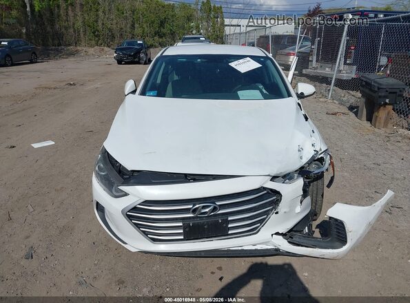 5NPD84LF4HH033549 2017 HYUNDAI ELANTRA White Вид щитка приладів