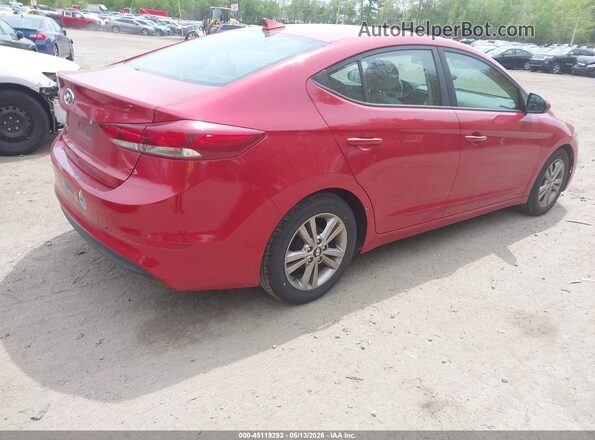 5NPD84LF4HH036810 2017 HYUNDAI ELANTRA Red Trasero derecho