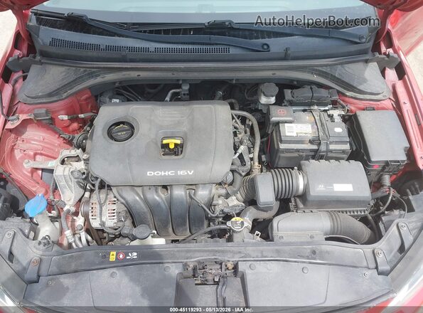 5NPD84LF4HH036810 2017 HYUNDAI ELANTRA Red Vista trasera