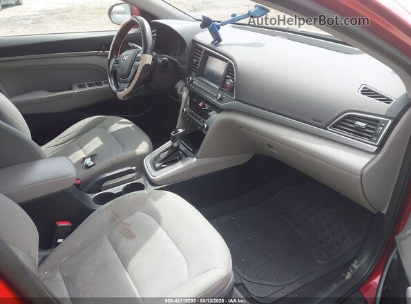5NPD84LF4HH036810 2017 HYUNDAI ELANTRA Red Vista interior delantera