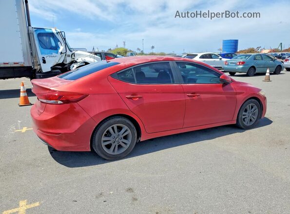 5NPD84LF4HH098451 2017 HYUNDAI ELANTRA Red Задня права чверть