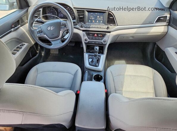5NPD84LF4HH155361 2017 HYUNDAI ELANTRA Gray 