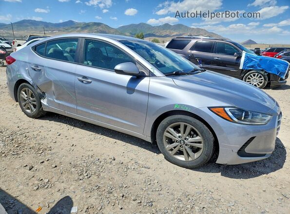 5NPD84LF4HH155361 2017 HYUNDAI ELANTRA Gray 