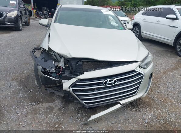 5NPD84LF4HH178784 2017 HYUNDAI ELANTRA Silver Vista interior trasera