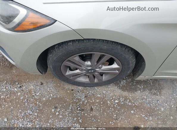5NPD84LF4HH178784 2017 HYUNDAI ELANTRA Silver Vista del cuadro de instrumentos