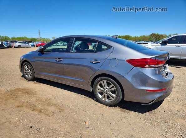 5NPD84LF4JH275134 2018 HYUNDAI ELANTRA Gray 