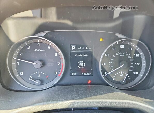 5NPD84LF4JH275134 2018 HYUNDAI ELANTRA Gray 