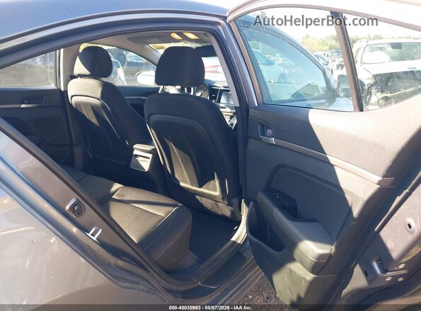 5NPD84LF4JH285792 2018 HYUNDAI ELANTRA Gray Widok naklejki z numerem VIN
