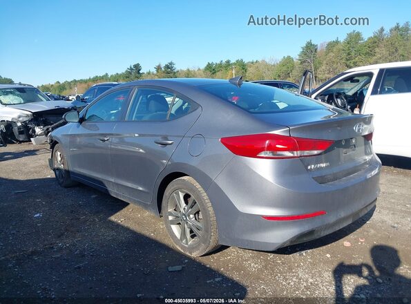 5NPD84LF4JH285792 2018 HYUNDAI ELANTRA Gray Tył lewy