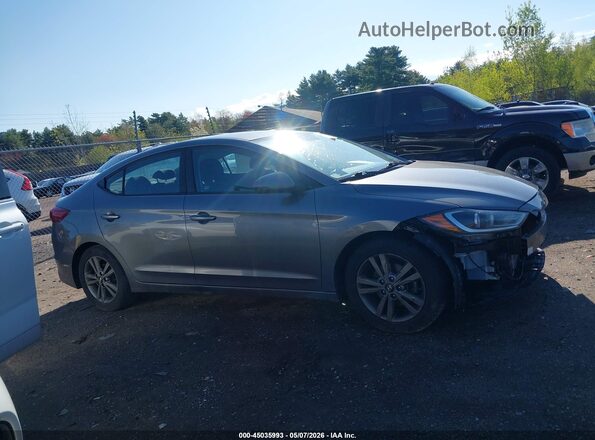 5NPD84LF4JH285792 2018 HYUNDAI ELANTRA Gray Widok wnętrza 360 stopni