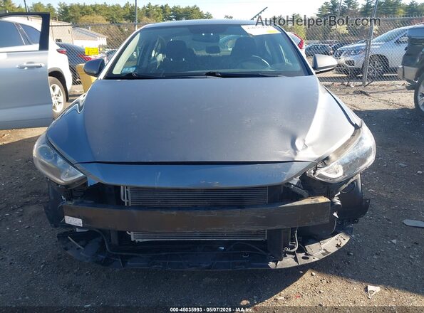 5NPD84LF4JH285792 2018 HYUNDAI ELANTRA Gray Widok wnętrza z tyłu