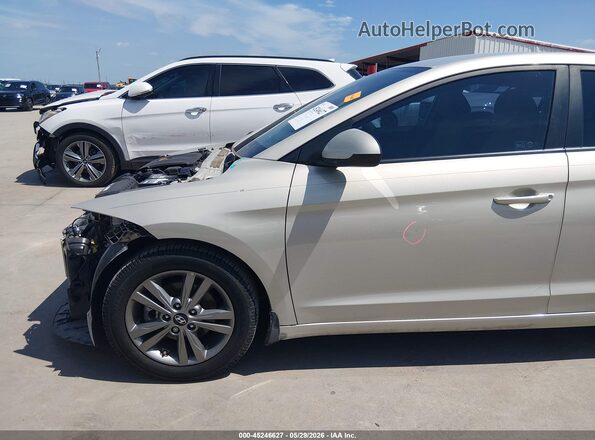 5NPD84LF4JH322002 2018 HYUNDAI ELANTRA Cream 