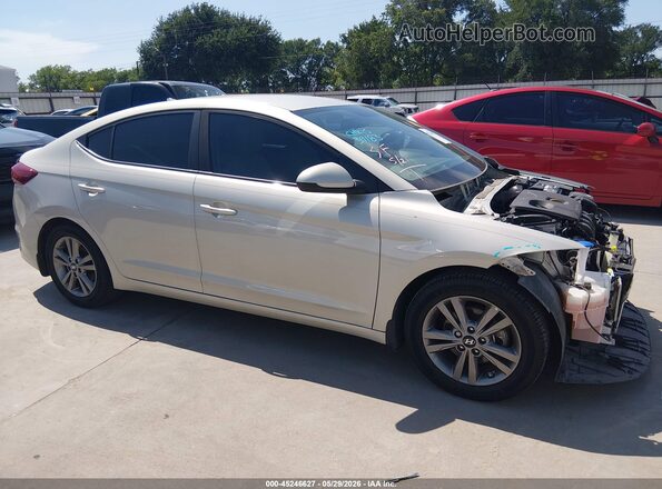 5NPD84LF4JH322002 2018 HYUNDAI ELANTRA Cream Vista interior de 360 grados
