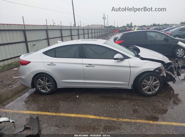 5NPD84LF4JH322355 2018 HYUNDAI ELANTRA Silver უკანა სალონის ხედი