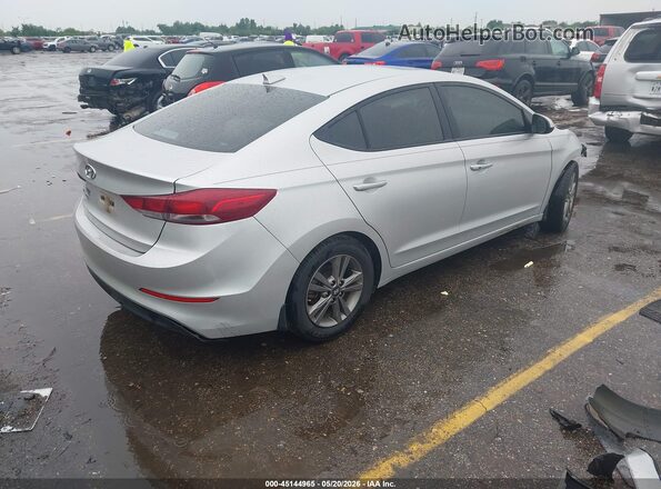 5NPD84LF4JH322355 2018 HYUNDAI ELANTRA Silver უკანა მარჯვენა