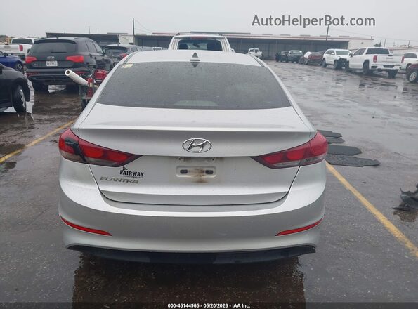 5NPD84LF4JH322355 2018 HYUNDAI ELANTRA Silver 