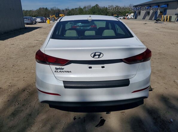 5NPD84LF4JH324199 2018 HYUNDAI ELANTRA White Հետևի տեսք