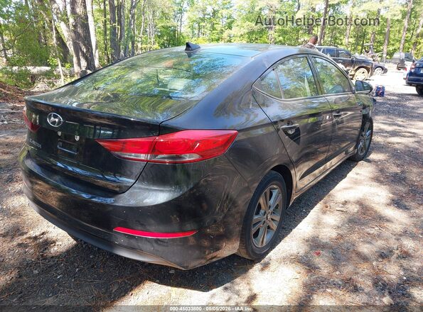 5NPD84LF4JH324364 2018 HYUNDAI ELANTRA Black უკანა მარჯვენა