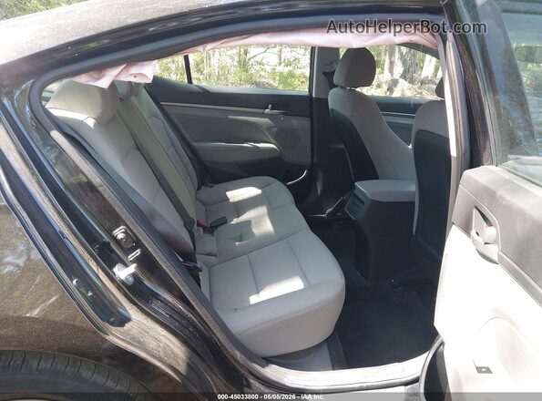 5NPD84LF4JH324364 2018 HYUNDAI ELANTRA Black VIN კოდის სტიკერის ხედი