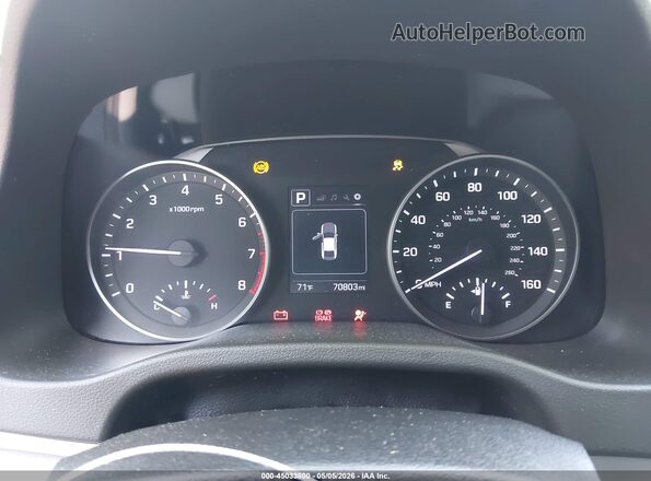 5NPD84LF4JH324364 2018 HYUNDAI ELANTRA Black უკანა სავარძლების ხედი