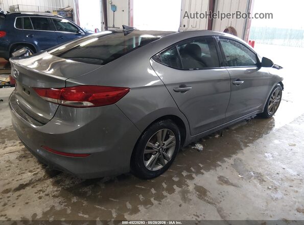 5NPD84LF4JH328558 2018 HYUNDAI ELANTRA Gray უკანა მარჯვენა