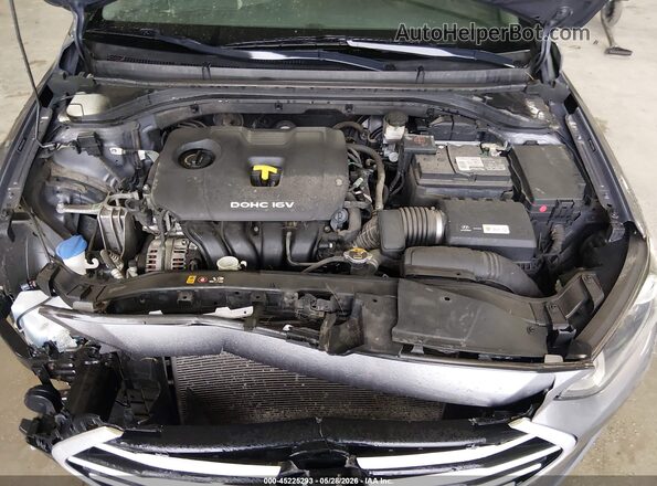 5NPD84LF4JH328558 2018 HYUNDAI ELANTRA Gray უკანა ხედი