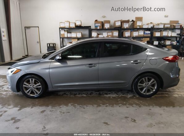 5NPD84LF4JH328558 2018 HYUNDAI ELANTRA Gray 