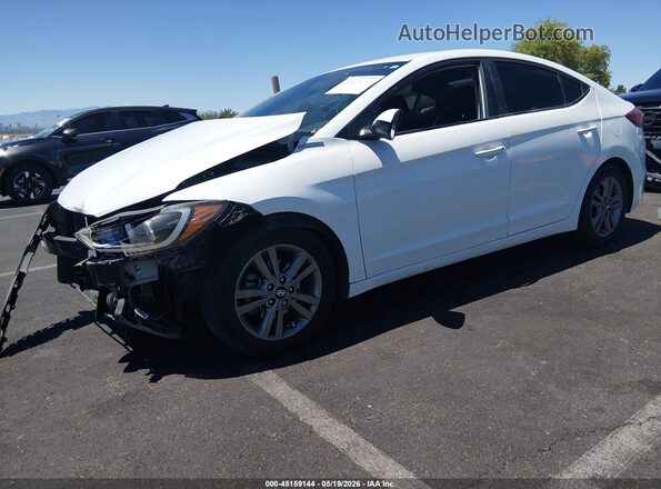 5NPD84LF4JH356683 2018 HYUNDAI ELANTRA White 