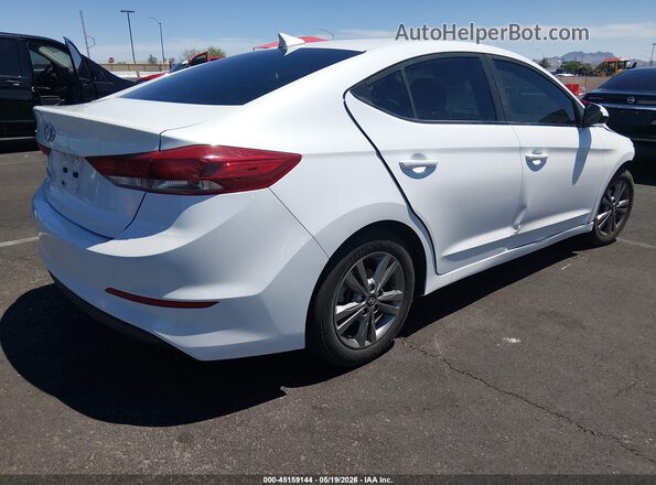 5NPD84LF4JH356683 2018 HYUNDAI ELANTRA White 