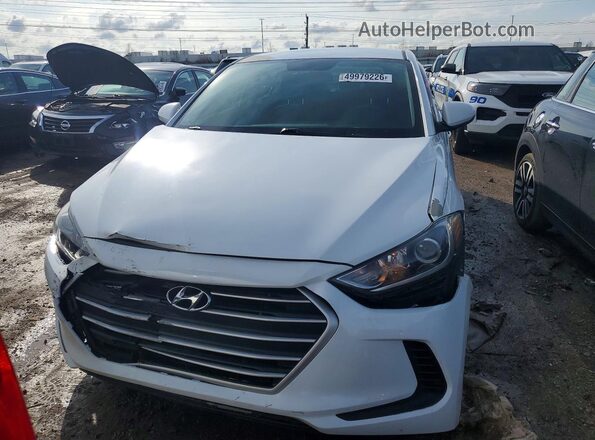 5NPD84LF4JH360300 2018 HYUNDAI ELANTRA White 
