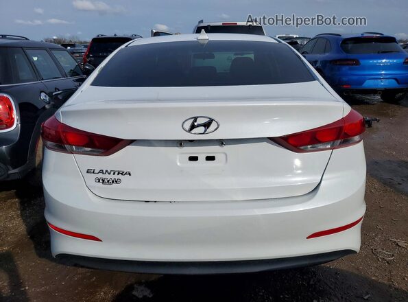 5NPD84LF4JH360300 2018 HYUNDAI ELANTRA White 
