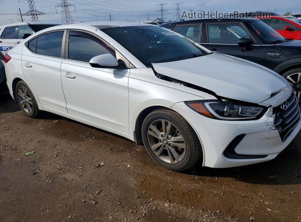 5NPD84LF4JH360300 2018 HYUNDAI ELANTRA White 