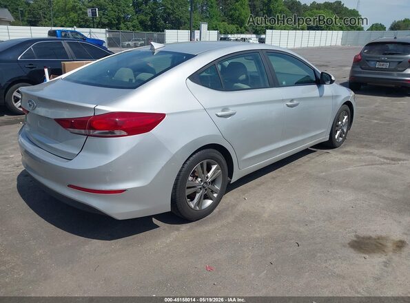 5NPD84LF4JH389263 2018 HYUNDAI ELANTRA Silver 