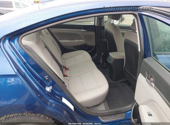 5NPD84LF4KH447910 2019 HYUNDAI ELANTRA Blue 