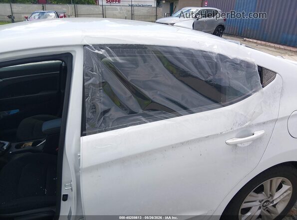 5NPD84LF4KH455294 2019 HYUNDAI ELANTRA White 