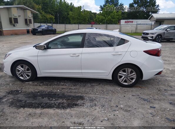 5NPD84LF4KH455294 2019 HYUNDAI ELANTRA White 