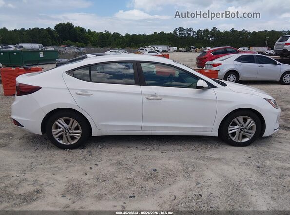 5NPD84LF4KH455294 2019 HYUNDAI ELANTRA White 
